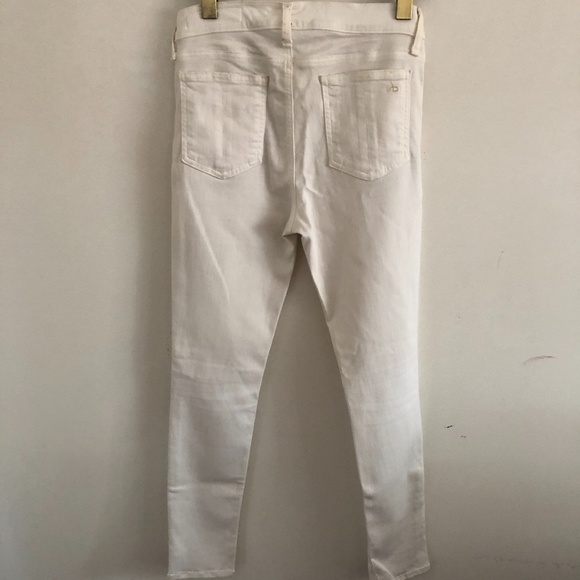 EUC Women’s White Jeans RAG & BONE size 28 - Picture 4 of 9